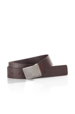 Belt with plaque buckle 'JARRETT-N'