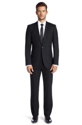 Suit in blended shorn wool 'Amaro/Heise'