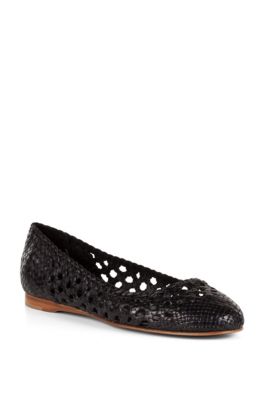 Ballerina made of woven leather 'MONTECARLO'