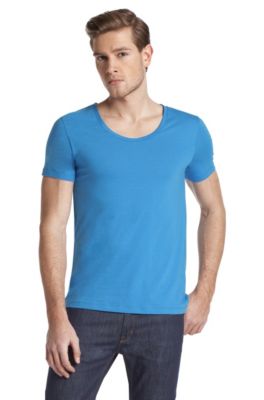 Rundhals-Shirt &acute;Dartin` aus Baumwolle