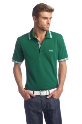 Polo shirt with stripe details 'Paddy'