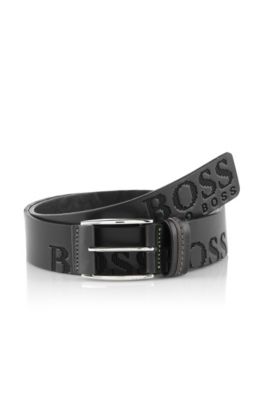 Label belt with a straight end 'Millow'