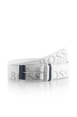 Label belt with a straight end 'Millow'