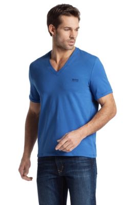T-Shirt &acute;VN SS OM` mit V-Ausschnitt