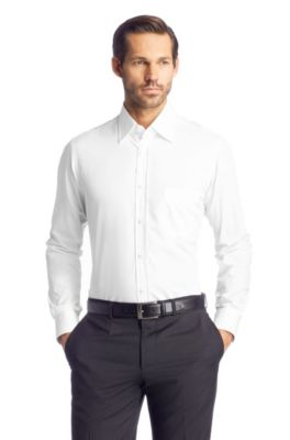 Plain dress shirt with a Kent collar 'Elton'
