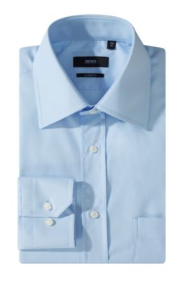 Plain dress shirt with a Kent collar 'Elton'