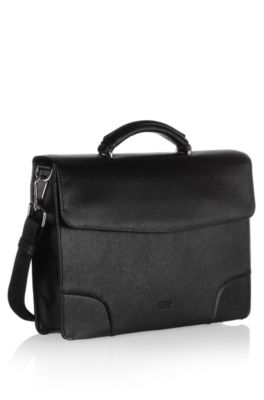 Leather briefcase 'Lamin'