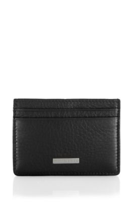 Leather card holder 'Baz'