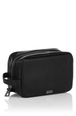 Trousse de toilette en cuir de vachette, Bombo