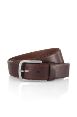 Elegant leather belt 'Sun'