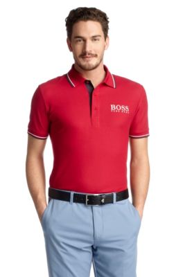 Polo shirt with stripe details 'Paddy Pro'