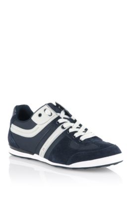 Suede and nylon sneaker 'KEELO'