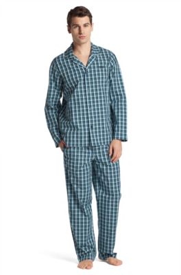 Pyjama &acute;Set Long Woven BM` aus Baumwolle