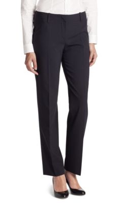 Waist-pleat dress trousers 'Toya'