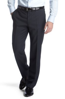Business trousers in shorn wool &acute;Movis'