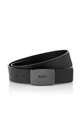 High-quality, smooth leather belt &acute;Sandrio`