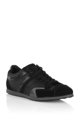 Sneaker &acute;Silvero` aus Leder und Textil
