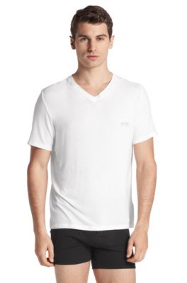 T-Shirt &acute;Shirt VN SS BM` mit V-Ausschnitt