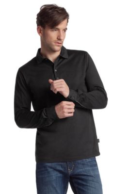 Polohemd &acute;Lesona 14` mit langen &Auml;rmeln