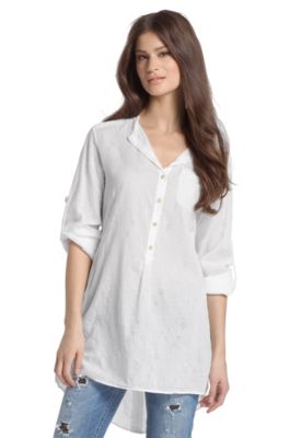 Pure cotton tunic 'Cartesia'