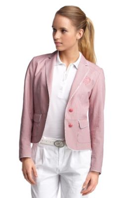 Blazer &agrave; empi&egrave;cements aux coudes, Bassi2-W