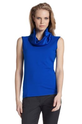 Fashion-Top &acute;E4337` mit Kontrast-Material