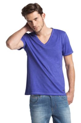 V-Neck-Shirt &acute;Toulouse` mit V-Ausschnitt