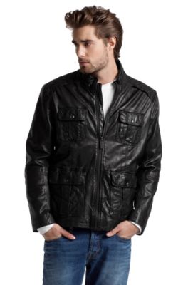 Lederjacke &acute;Jeremy1-W` mit Stehkragen