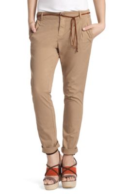 Chino &acute;Sonoko-D` mit Lederb&auml;ndchen