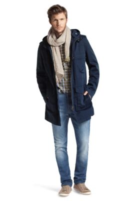 Parka &acute;Oylon-W` met afknoopbare capuchon