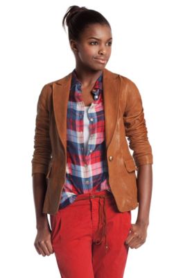 Designer-Blazer &acute;Jalah-D` aus Ziegenleder