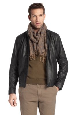 Lederblouson &acute;Nestroy` aus Lammleder