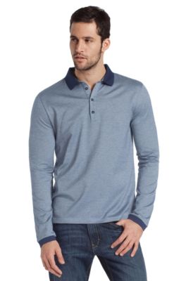 Longsleeve-Poloshirt &acute;Ravenna 16` aus Baumwolle