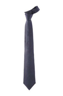 Krawatte &acute;Tie cm 8` mit geometrischem Webmuster