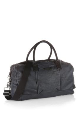 Cow leather weekender 'BAIO'
