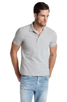 Poloshirt &acute;Forli` aus Baumwoll-Stretch
