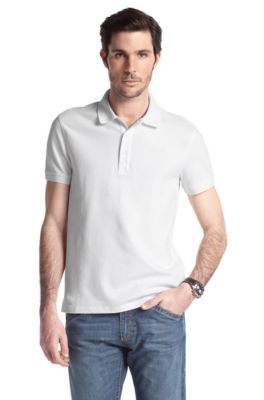 Poloshirt &acute;Forli` van katoen-stretch
