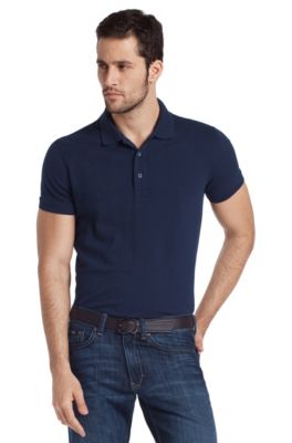 Poloshirt &acute;Forli` aus Baumwoll-Stretch
