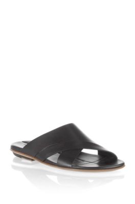 Sandalen &acute;GRANDON` van glad leer