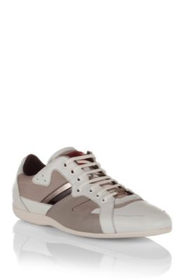 Sneaker &acute;THETO` aus Material-Mix