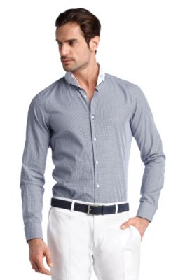 Chemise d&eacute;tente finement structur&eacute;e, Steward