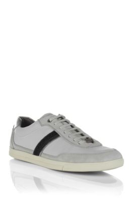 Tennis en daim et cuir lisse, Celmor