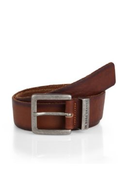 Designer-G&uuml;rtel &acute;JUDSON` aus Rindsleder