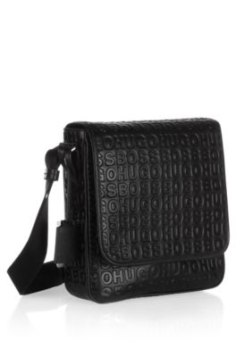 Reporter-Bag &acute;SERGERS` mit Logo-Pr&auml;gung von BOSS