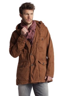 Kapuzenjacke &acute;Odriguez-W` aus Baumwolle
