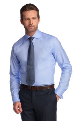 Business-overhemd &acute;Webb` met luxueuzestructuur