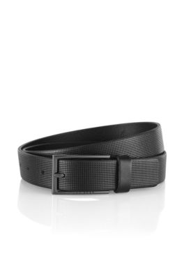 Designer-G&uuml;rtel &acute;CHROP` aus Rindsleder