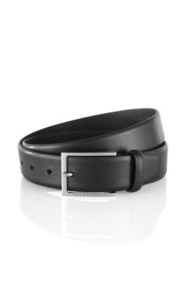 Ceinture design en cuir de vachette, CRISPINO