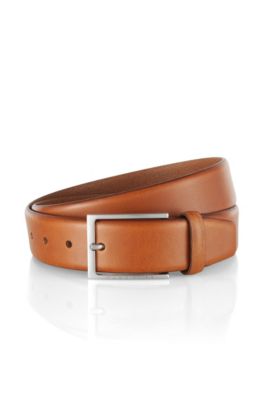 Ceinture design en cuir de vachette, CRISPINO