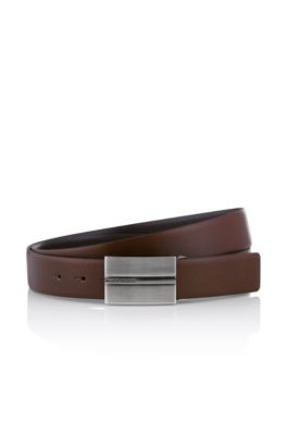 Reversible belt in cowhide leather 'OLIAS'